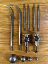 Genuine Starrett No 59 Surface Gauge Accessory Lot Scribers Snugs Balls picture