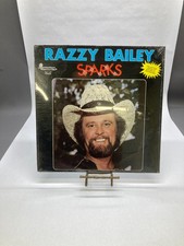 Razzy Bailey Sparks Vintage Vinyl LP 1981 Plantation Record PLP-47 picture
