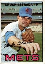 Chuck Estrada 1967 Topps #537 Mets picture