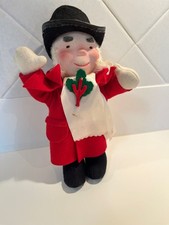 MARSHALL FIELD 1950 UNCLE MISTLETOE DOLL 9 inches tall picture