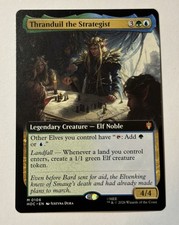 Thranduil the Strategist #0106 MTG The Hobbit Extended Art Mythic Rare NM picture