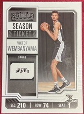 2023-24 Panini Contenders - Season Ticket Victor Wembanyama #11 (RC) picture