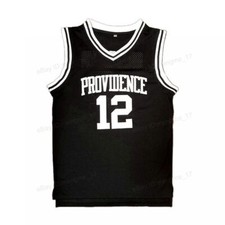 Custom Shammgod #12 Men's Basketball Jersey Stitiched Size S-3XL Black White picture