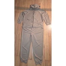 Loveu.Dear Womens Tracksuit Set Taupe Tan Zip Hoodie Joggers 2 Piece Set 3XL picture