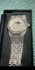 Moissanite Diamond Men's Automatic Watch Luxury Iced Out picture