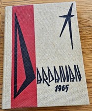 1965 Troy High School Dardanian Yearbook NY Luther Rackley EX picture