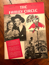 Family Circle October 25, 1940 Superman on cover + early Siegel & Shuster photos picture