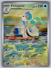 Primarina 088/084 NM/M Pitch Black IR Pokemon Holo T00274 picture