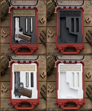 Custom 1911 Case Insert Fits Milwaukee Packout - Holds Pistol, 2 Mags, 60 rds picture