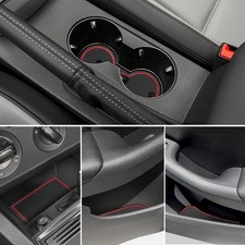 Anti-dust Masts for Volkswagen Jetta 2013-2018 Accessories Cup Holder Insert Set picture
