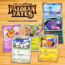 Pokémon Paldean Fates Base Set Common/Uncommon Singles | CHOOSE YOUR CARD picture