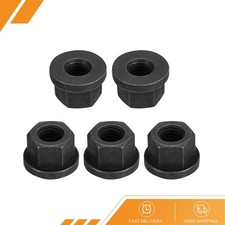 5Pcs 5/8-11 Flange Hex Nuts Grade 10.9 Black Oxide picture
