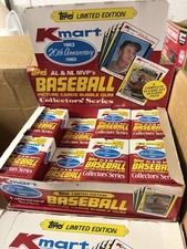 1982 Kmart Topps 20th Anniversary Complete Baseball Card Set Mickey Mantle picture