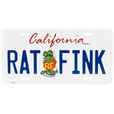 Mooneyes Rat Fink California License Plate picture