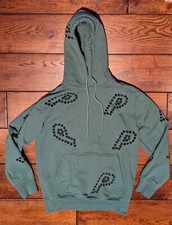 Palace Skateboards Men's Eyelet P Hood Green Size S Streetwear Hoodie FW21 picture