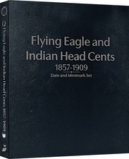Whitman Prestige™ Coin Album-US Flying Eagle/Indian Head Cents: 1857-1909 (BLK) picture