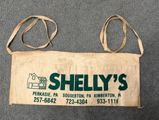 VTG Shelly’s Hardware Store Advertising Apron Perkasie Souderton Kimberton PA picture