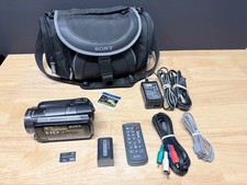Sony HDR-XR520V 240 GB HDD Video Digital Camcorder BUNDLE   TESTED AND WORKING picture