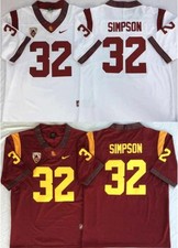 OJ Simpson USC Trojans Jersey 32# All Stitched picture