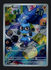 Riolu 215/198 SV01: Scarlet & Violet Base Set Illustration Rare Pokemon TCG picture
