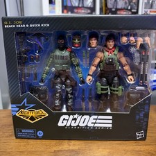 Hasbro G.I. Joe Classified Night Force Beach Head & Quick Kick 6