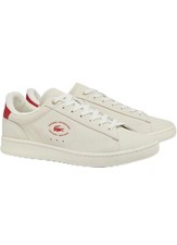 Lacoste Men's Carnaby Set Trainers | Off White/Red | Size: 12 M US picture