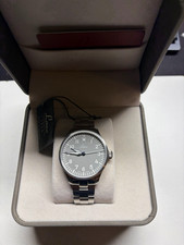 Laco Augsburg Grau 39 MB Auto Gray Dial SS Bracelet 39mm Box Papers picture