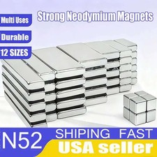 Lot Block Neodymium Magnets Super Strong Rare Earth N52 mini Large Magnet DIY picture
