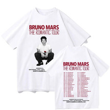 Bruno Mars The Romantic Tour Unisex T-shirt S -5XL Two-sided picture