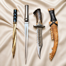 Supernatural Prop Replica Knife Set Ruby Demon Angel Archangel First Blade picture