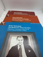 Artur Schnabel Beethoven Piano Sonatas Vol 2 3 4 Box Set Lot Vinyl LP EMI HMV picture