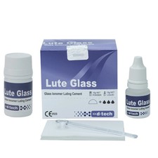 D Tech Lute Glass Ionomer Luting Cement Type I Powder 15gm And  Liquid 13gm Fast picture