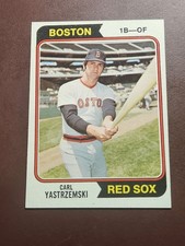 1974 Topps Carl Yastrzemski #280 Red Sox HOF Vintage Baseball Card GD-VG picture