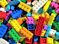 🔥150 LEGO Basic Bricks Blocks Sizes 1x2 2x2 2x3 2x4 bulk lot mix colors large picture