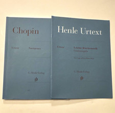 G. Henle Verlag Chopin Nocturnes Urtext Piano Solo Sheet Music Advanced HN185 picture