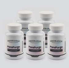 1-5x FreeRange ParaPurge Advanced Parasite Cleanser 60 Ct Para Purge Free Range picture