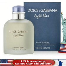 Light Blue for Men EDT Gift Spray 4.2oz / 125ml Brand New with box  Fast deliver picture