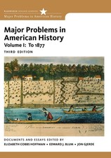 Major Problems in American History: To 1877: Documents and Essays picture