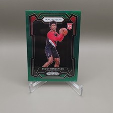 Panini 2023-24 Prizm Basketball Scoot Henderson Rookie Green Prizm #141 picture