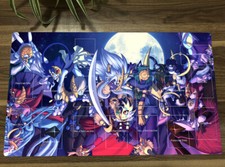 NEW YGO Playmat Lunalight Blue Cat Trading Card CCG TCG Game Mat + Bag picture