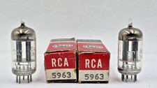 5963 / 12AU7 Matched Balanced RCA Tube (New Old Stock) NEW 1 Year Warranty ECC82 picture
