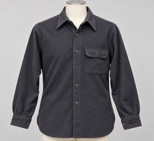 Vintage Naval Clothing Factory US Navy Shirt Anchor Buttons Men’s M/L picture