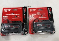 2 PCS Milwaukee 48-11-1850 M18 XC 5.0 AH 18 Volt Capacity Battery New In Pack picture