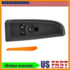 19115820 Front Passenger Window Switch &Bezel for 2003-2007 Chevy Silverado picture