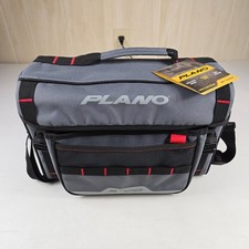 Plano Weekend Series 3700 Softsider Tackle Box Tackle Bag Gray Premium w/ Trays picture