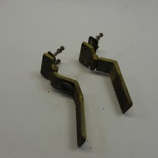 VINTAGE 1972-73 VOLVO P1800 ES WAGON LEFT DOOR HINGE PAIR SET OF 2 USED CAR PART picture