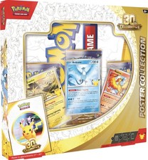 Pokémon 30th Anniversary Celebration Poster Collection Box - Factory Sealed picture