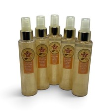 RARE Bath & Body Works Spiced Gingerbread Swirl Diamond Shimmer Mist 5-Piece Set picture