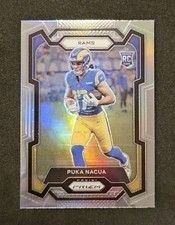 Prizm 2023 Puka Nacua Rookie Silver Prizm #357 Los Angeles Rams (READ DESC) picture