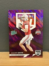 2026 Panini The National #NIL16 Rated Prospect Julian Sayin RC Purple Foil /199 picture